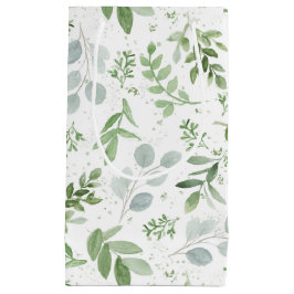 grillig Waterverf groen Klein Cadeauzakje