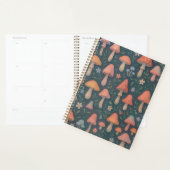grillig Waterverf paddenstoelenpatroon Planner (Display)
