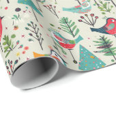 grillig winterlied cadeaupapier (Rol Hoek)