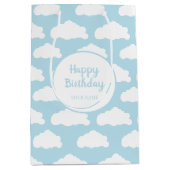 grillig wolkenpatroon medium cadeauzakje (Voorkant)