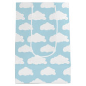 grillig wolkenpatroon medium cadeauzakje (Achterkant)