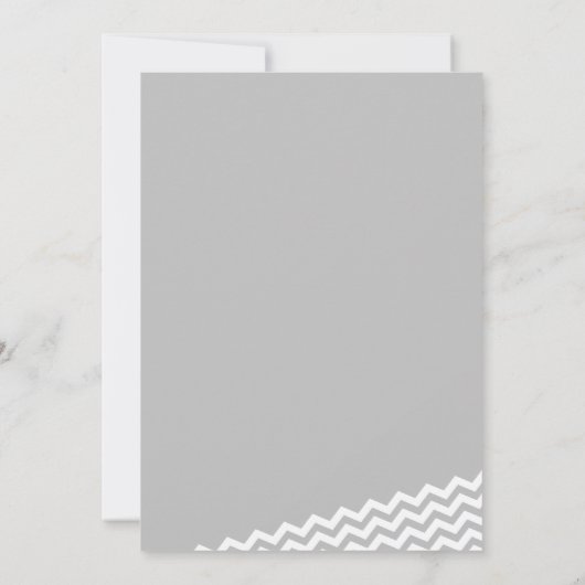 grillig zigzag Paarse Vrijgezellenfeest Kaart (Achterkant)