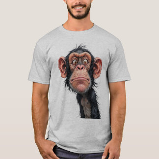 Grillige aap t-shirt