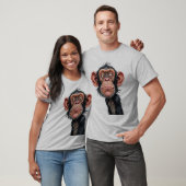 Grillige aap t-shirt (Unisex)