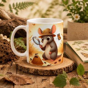 Grillige Aardvark Mok voor Dierenliefhebbers