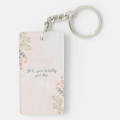 grillige acryl Sleutelhanger (achterkant)