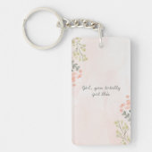 grillige acryl Sleutelhanger (Voorkant)