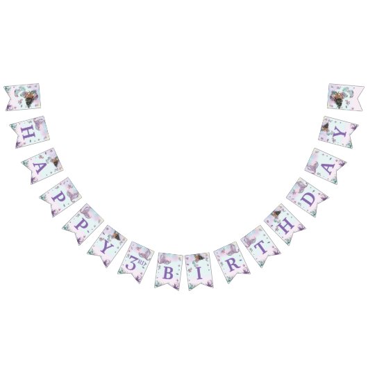 Grillige Afrikaanse Zeemeermin Verjaardag onder he Vlaggetjes (Alle)