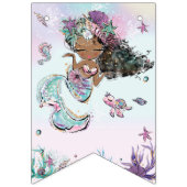 Grillige Afrikaanse Zeemeermin Verjaardag onder he Vlaggetjes (Eerste vlag)