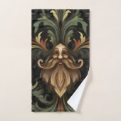 grillige baardbeschermer bad handdoek (Handdoek)