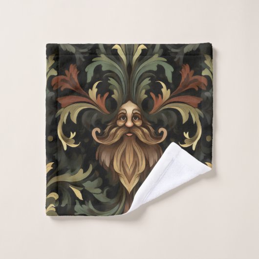 grillige baardbeschermer bad handdoek (Wasdoekje)