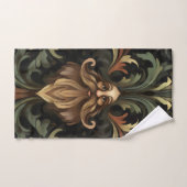 grillige baardbeschermer bad handdoek (Handdoek)