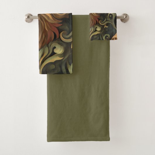 grillige baardbeschermer bad handdoek (Insitu)