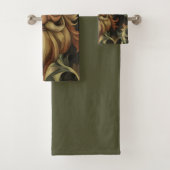 grillige baardbeschermer bad handdoek (Insitu)