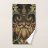 grillige baardbeschermer bad handdoek (Handdoek)