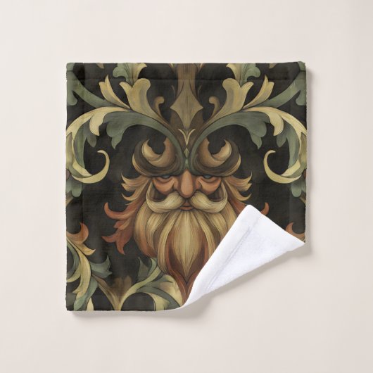 grillige baardbeschermer bad handdoek (Wasdoekje)