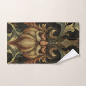 grillige baardbeschermer bad handdoek (Handdoek)