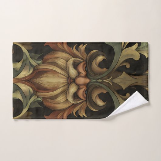 grillige baardbeschermer bad handdoek (Handdoek)