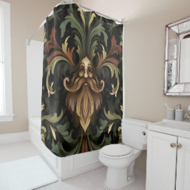 grillige baardbeschermer douchegordijn