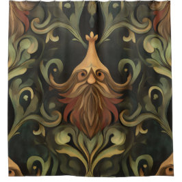 grillige baardbeschermer douchegordijn