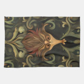 grillige baardbeschermer theedoek (Horizontaal)