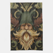 grillige baardbeschermer theedoek (Verticaal)