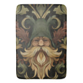 Grillige Baardige Bewaker Badmat (Voorkant Verticaal)