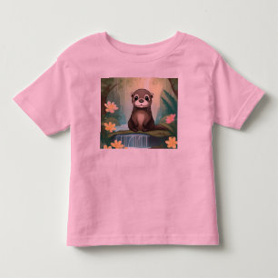 Grillige Baby Otter, Kinder Shirts