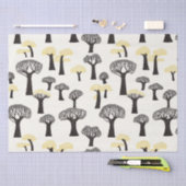 Grillige Baobab Boom Patroon Tissuepapier (Craft)