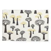 Grillige Baobabboompatroon Kussensloop (Achterkant)