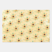 grillige bijen inpakpapier vel (Voorkant 2)