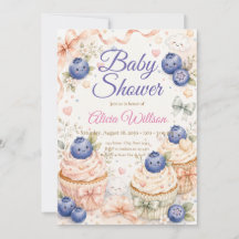 Grillige Blauwe Bes Baby Shower