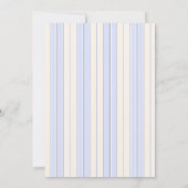 Grillige Blauwe Doodle Frame Huwelijk Save The Date (Achterkant)