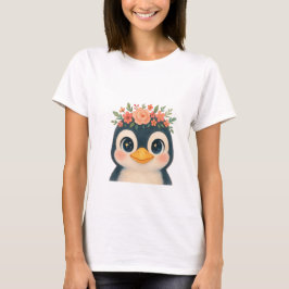 grillige bloeipinguïn t-shirt