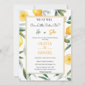 grillige bloemen cutie geslacht onthullen kaart (Voorkant)