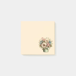 Grillige Bloemen in een Pot Cute Post-it® Notes