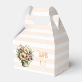 Grillige Bloemen in een Potplant Cute Bedankt Bedankdoosjes