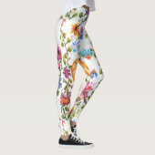 GRILLIGE BLOEMEN MET EEN GELE VOGEL LEGGINGS (Rechts)