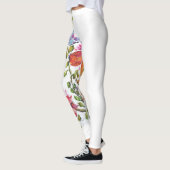 GRILLIGE BLOEMEN MET EEN GELE VOGEL LEGGINGS (Links)
