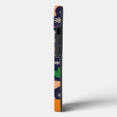 Grillige Bloemen met Kolibries Aangepaste Naam Case-Mate iPhone Case (Achterkant / Links)