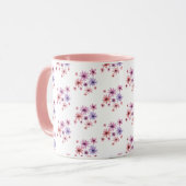 Grillige Bloemen Mok (Voorkant links)