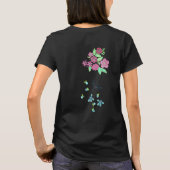 Grillige Bloemen T-Shirt (Achterkant)
