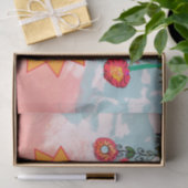 Grillige Bloemen Tissuepapier (Geschenk)