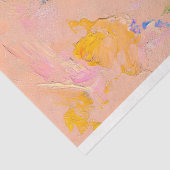 grillige bloemige struisvogel decoupage tissuepapier (Detail)