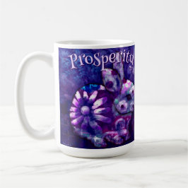 Grillige bloemkonijn konijn gepersonaliseerd koffiemok