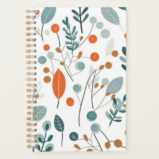 grillige bloempatronen planner