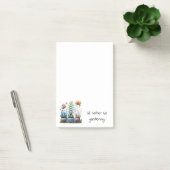Grillige Bloempotten Ik Gaan Liever Garen Post-it® Notes (Kantoor)
