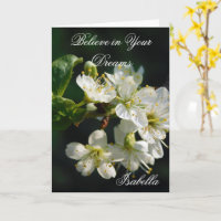 Grillige bloesem van de pruimenboom | Donkere bota