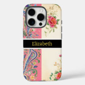 Grillige Blush en Pastel Paisley Bloesems Case-Mate iPhone Case (Achterkant)