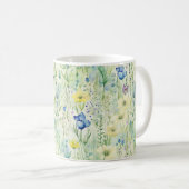 grillige Boho Wildflower Floral Pastel Koffiemok (Voorkant rechts)
